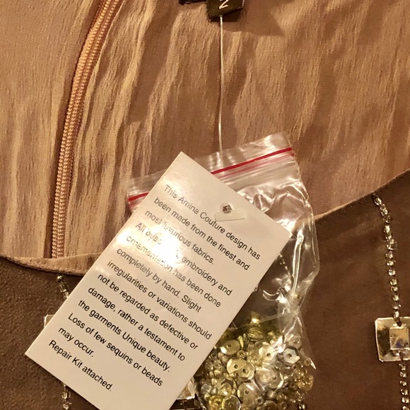 Silk beaded & sequined skirt - Picture 6 of 6